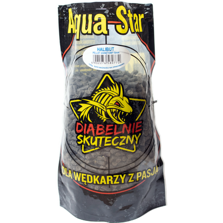 Pellet Zanętowy Aqua Star 6 mm Halibut 1000 g 