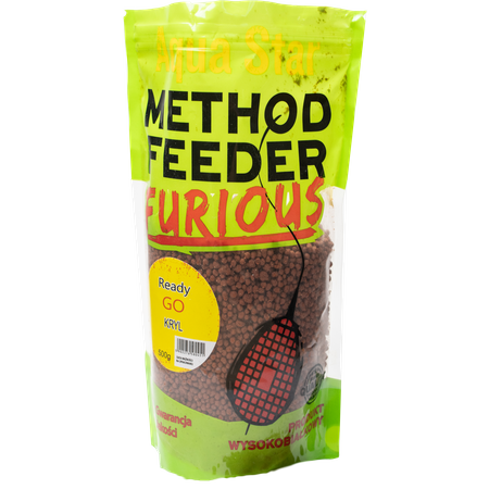 Pellet Method Feeder Furious Ready Kryl 500 g