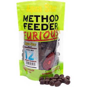 Pellet haczykowy z dziurką 12 mm Waggler Fish Mix 500 g