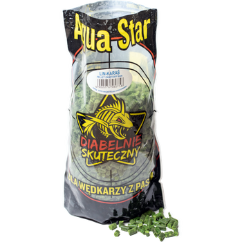 Pellet Zanętowy Aqua Star 6 mm Lin/Karaś 1000 g