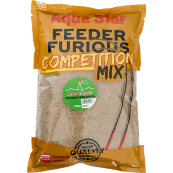 Zanęta Aqua Star Feeder Furious B.I.O. Konopia/Kolędra